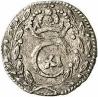 Reval, City of 1 Rundstück - Carl XI (With cross and with value) coin 1
