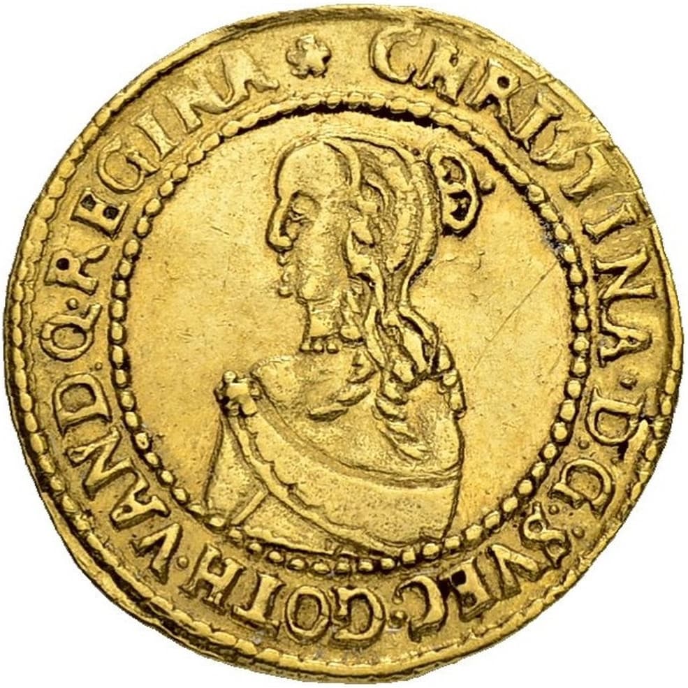 Reval, City of 1 Ducat - Christina coin 1
