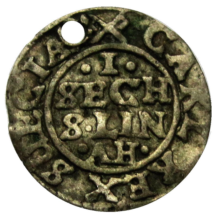 Bremen-Verden, Duchy under Swedish possession of 1 Sechsling - Charles XI coin 1