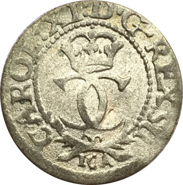 Bremen-Verden, Duchy under Swedish possession of 1 Sechsling - Charles XI coin 1