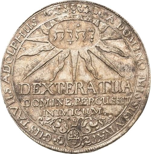 Erfurt, City of 1 Thaler \"Purimstaler\" (Victory at Leipzig) coin 1