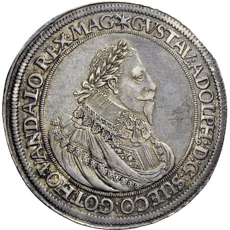 Nuremberg, Free imperial city of 1 Thaler - Gustav Adolph II coin 1