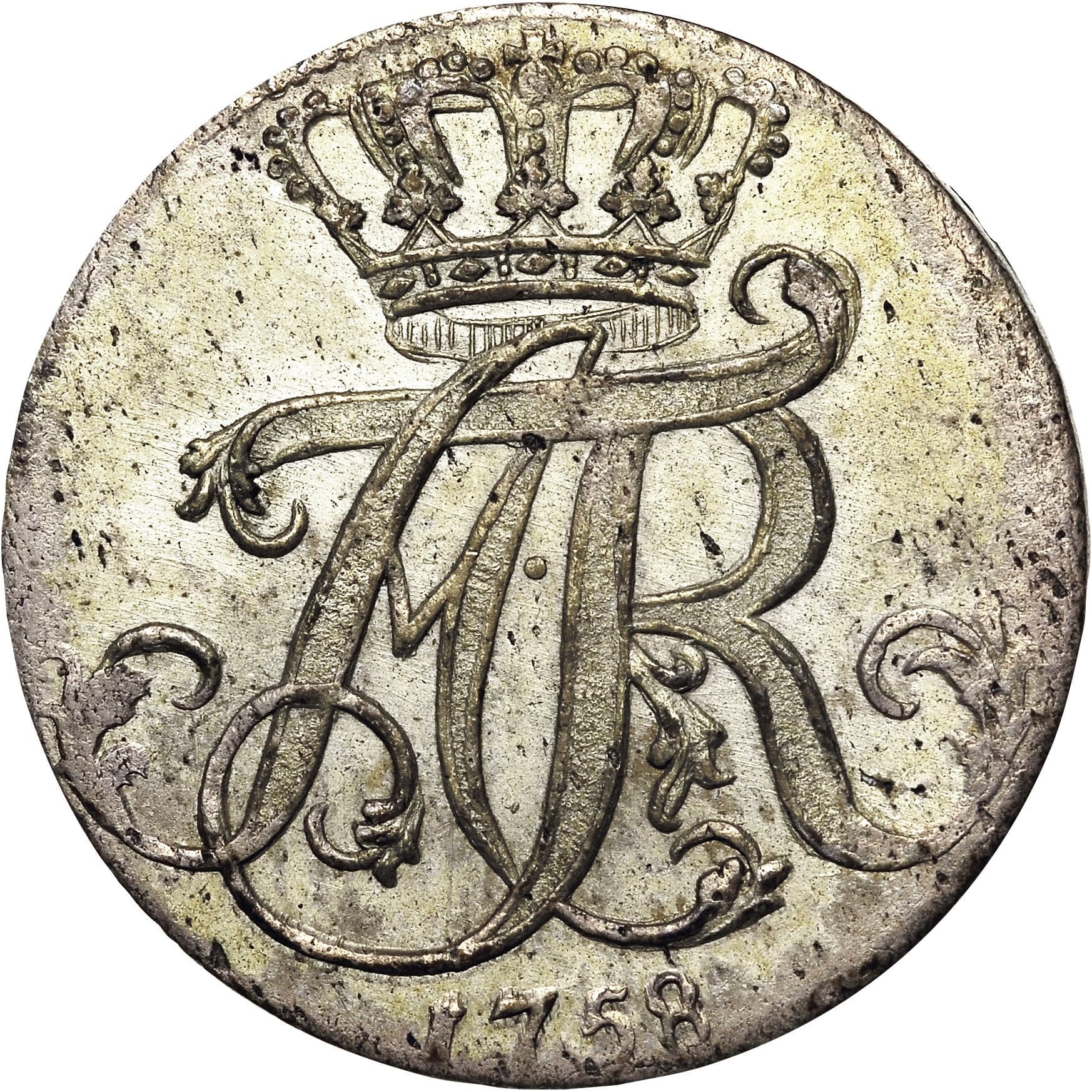 Pomerania, Swedish dominion of 4 Gute Groschen - Adolphus Frederick - 4 Gute Grochen Coin Details coin 1