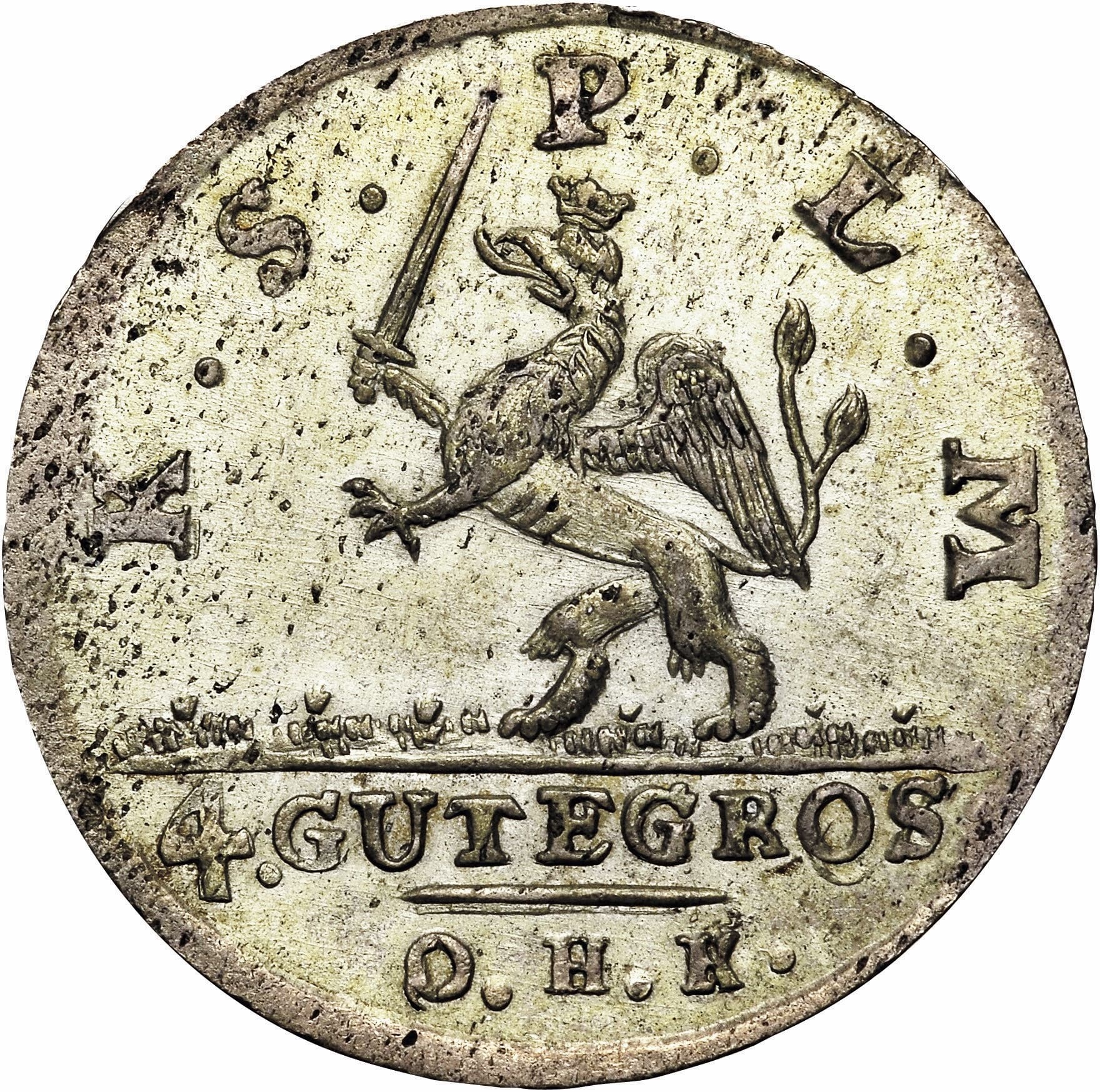 Pomerania, Swedish dominion of 4 Gute Groschen - Adolphus Frederick - 4 Gute Grochen Coin Details coin 2