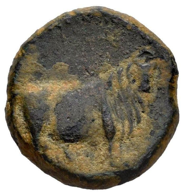 Tarraco Semis Tarraco - Tiberius (C V T T) coin 1