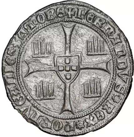 Portugal Barbuda - Ferdinand I (Zamora/Spain) coin 2