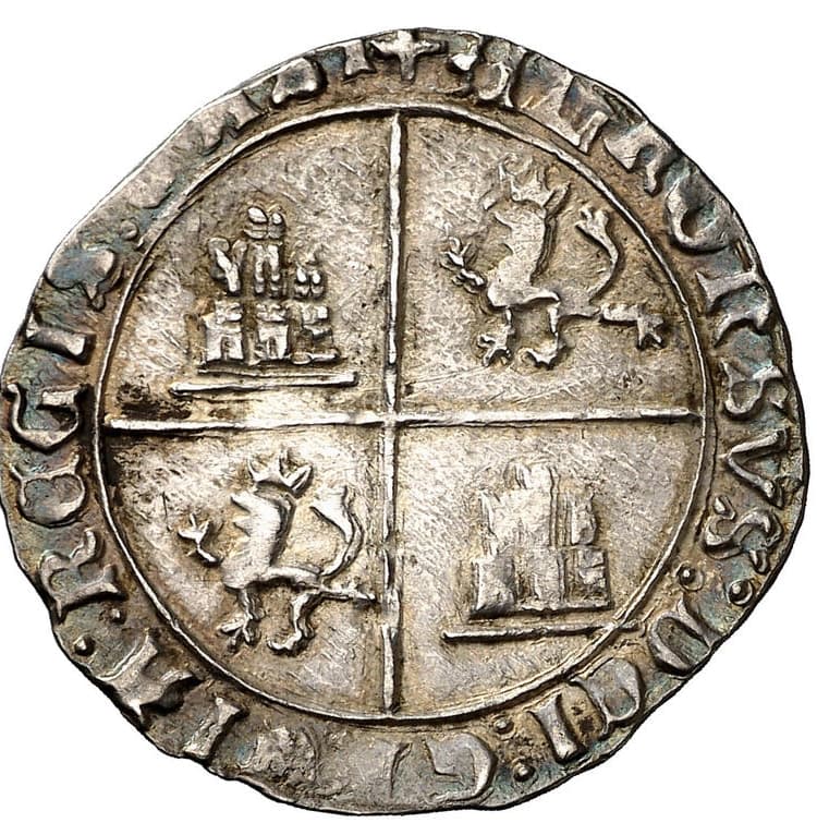 Portugal Real Grosso - Alfonso V (King of Portugal, Castilla and Leon) coin 2