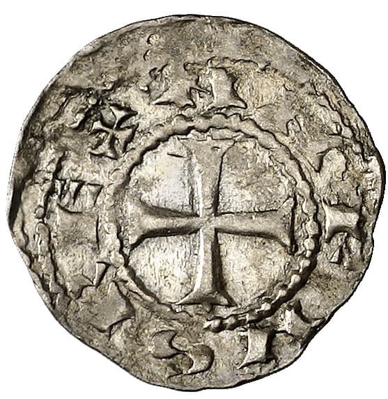 Castile and Leon, Kingdom of Obol - Alfonso VI (Toledo) coin 1