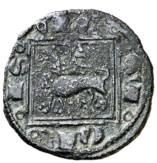 Castile and Leon, Kingdom of Obol - Alfonso X (no mark) coin 2