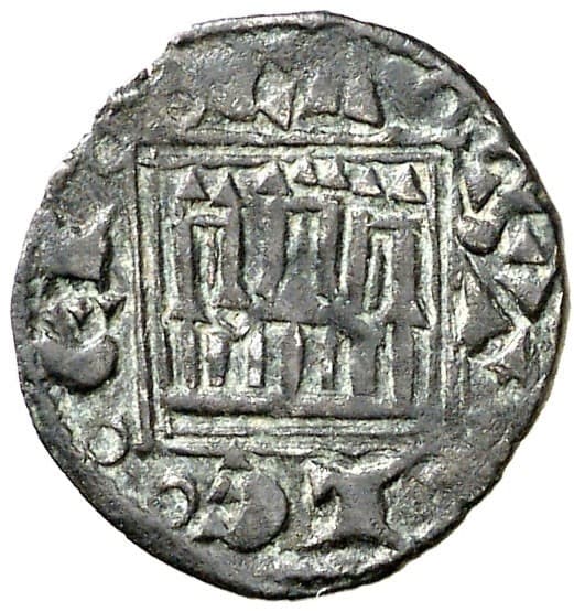 Castile and Leon, Kingdom of Obol - Alfonso X (Burgos) - 1 Obol Coin Details coin 1