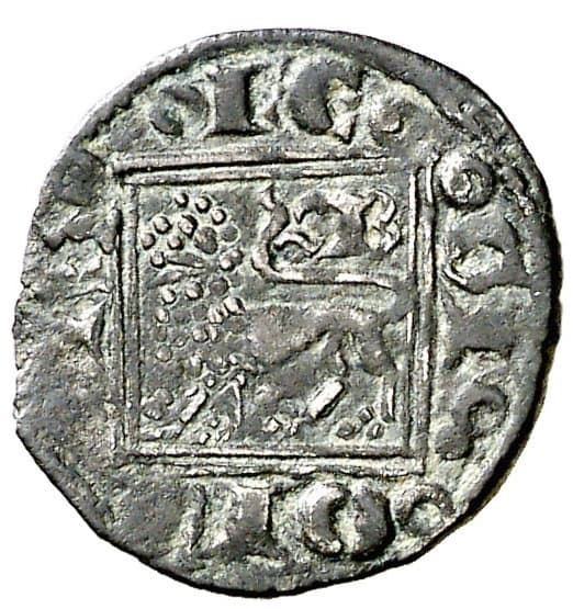Castile and Leon, Kingdom of Obol - Alfonso X (Burgos) - 1 Obol Coin Details coin 2