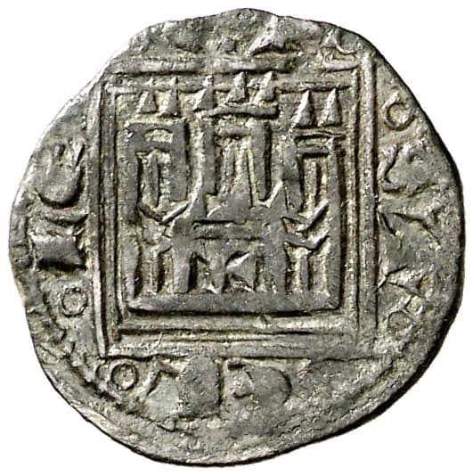 Castile and Leon, Kingdom of Obol - Alfonso X (Leon) - 1 Obol Coin Details coin 1