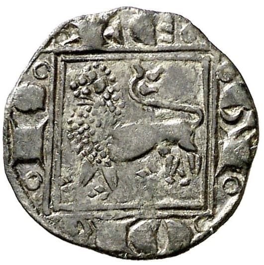 Castile and Leon, Kingdom of Obol - Alfonso X (Leon) - 1 Obol Coin Details coin 2