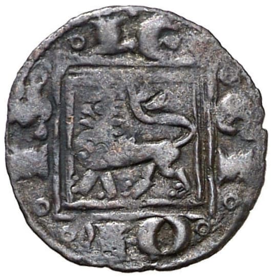 Castile and Leon, Kingdom of Obol - Alfonso X (Murcia) coin 2