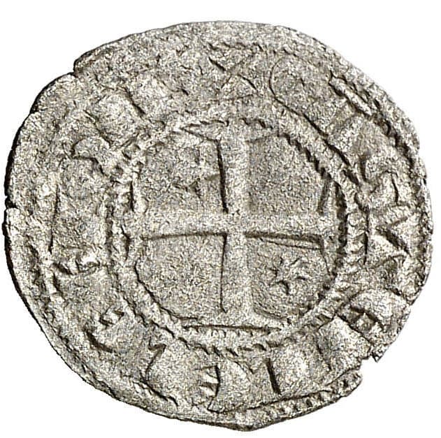 Castile and Leon, Kingdom of Obol - Sancho IV (Santiago) coin 2