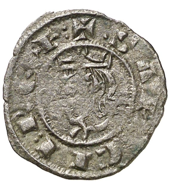 Castile and Leon, Kingdom of Obol - Sancho IV (star) - 1 Obol Coin Details coin 1