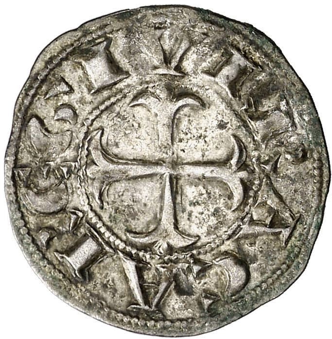 Castile and Leon, Kingdom of Denier - Urraca (Leon) coin 1