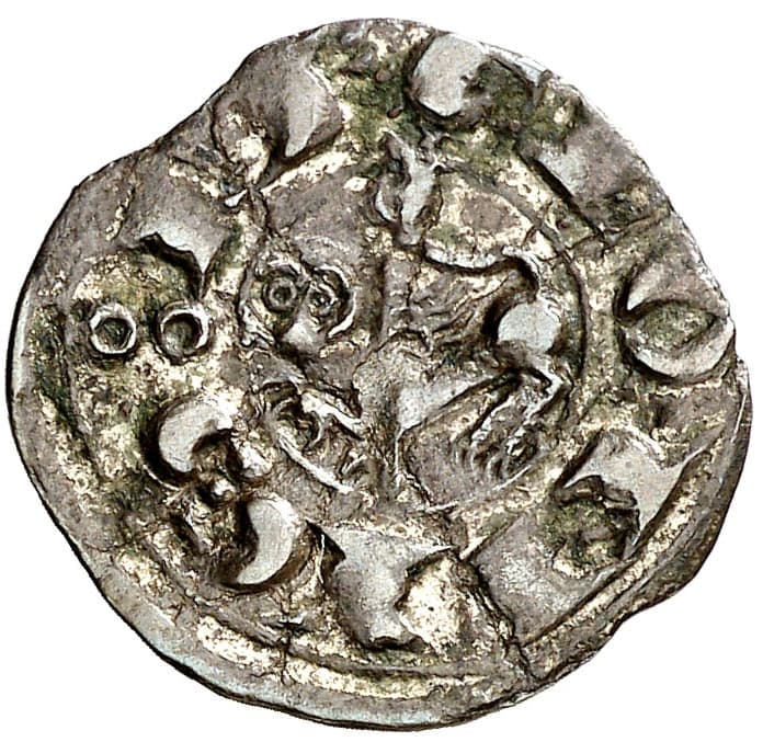 Castile and Leon, Kingdom of Denier - Alfonso VII coin 1
