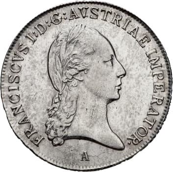 Austrian Empire ½ Thaler - Francis I coin 1