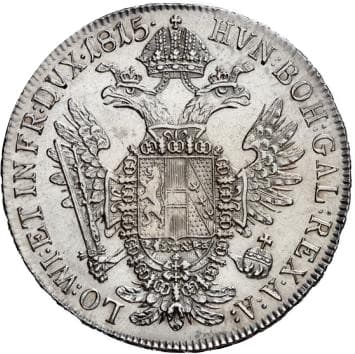 Austrian Empire ½ Thaler - Francis I coin 2