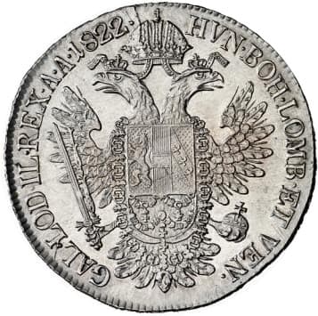 Austrian Empire ½ Thaler - Francis I coin 2