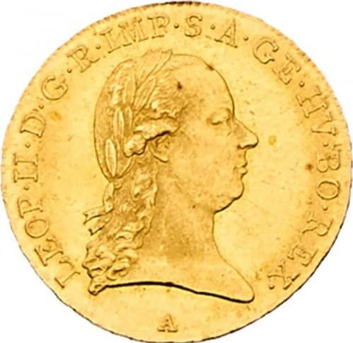Austrian Empire 1 Ducat - Leopold II coin 1