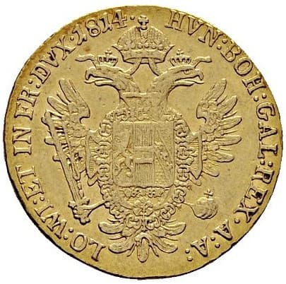 Austrian Empire 1 Ducat - Francis I coin 2