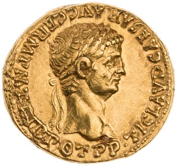 Roman Empire (27 BC - 395 AD) Aureus - Claudius and Agrippina the Younger (AGRIPPINAE AVGVSTAE) coin 1