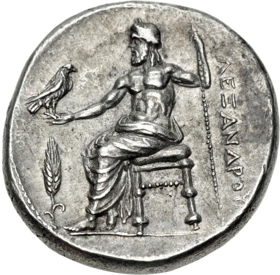 Macedonia, Kingdom of Tetradrachm - Philip III (In the name of Alexander III; Miletus) coin 2