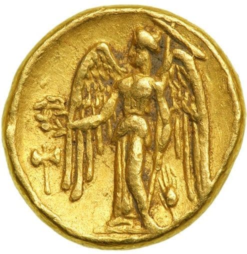 Macedonia, Kingdom of ¼ Stater - Philip III (In the name of Alexander III; Miletus) coin 2