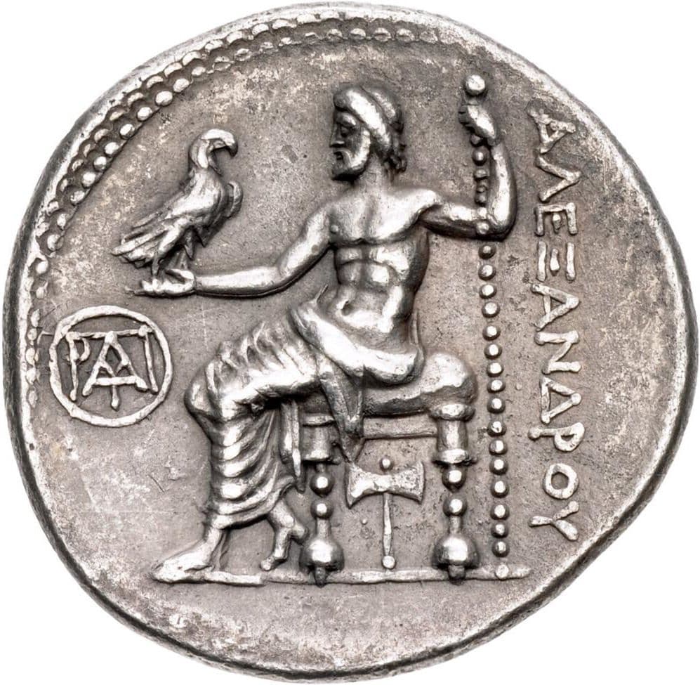 Macedonia, Kingdom of Tetradrachm - Demetrius Poliorcetes (In the name of Alexander III; Miletos) coin 2