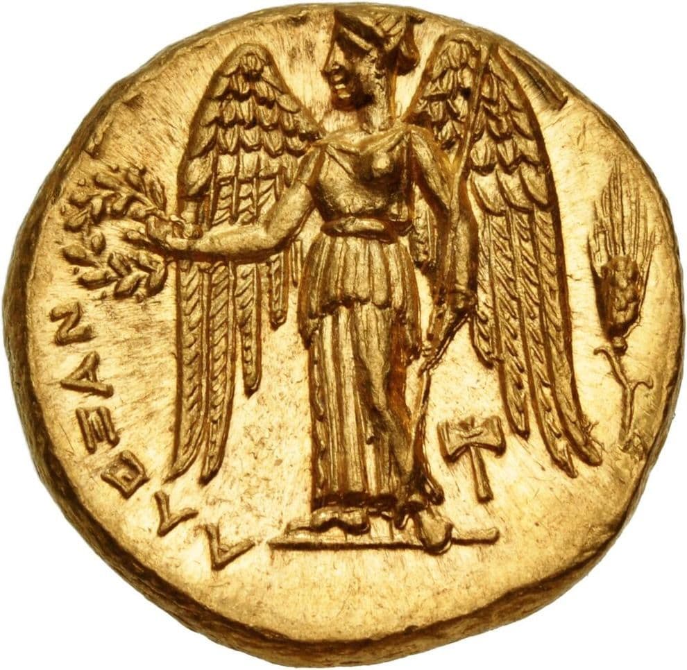 Macedonia, Kingdom of Stater - Philip III (In the name of Alexander III; Miletus) coin 2