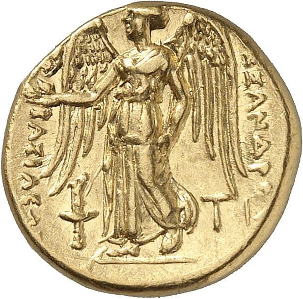 Macedonia, Kingdom of Stater (In the name of Alexander III; Sardes) coin 2