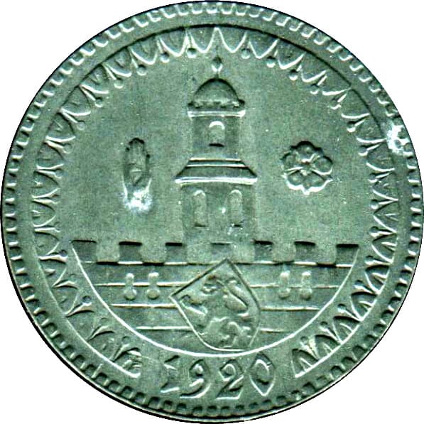 Altenburg (Thuringia), City of 50 Pfennigs - Altenburg - 50 Pfennigs Coin Details coin 2