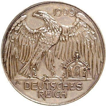 Germany (1871-1948) 25 Pfennigs - Wilhelm II (Pattern) coin 1