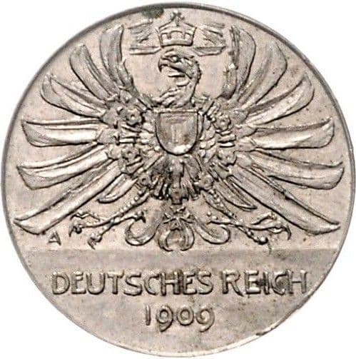 Germany (1871-1948) 25 Pfennigs - Wilhelm II (Pattern) coin 1
