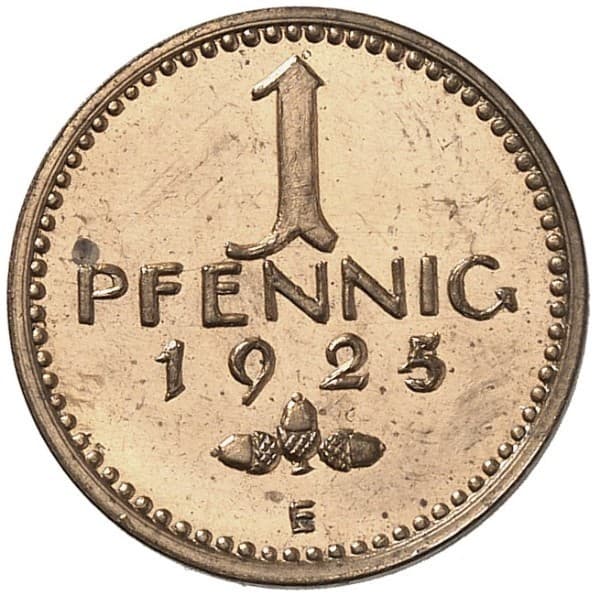 Germany (1871-1948) 1 Pfennig (Pattern) - 1 Pfennig Coin Details coin 2