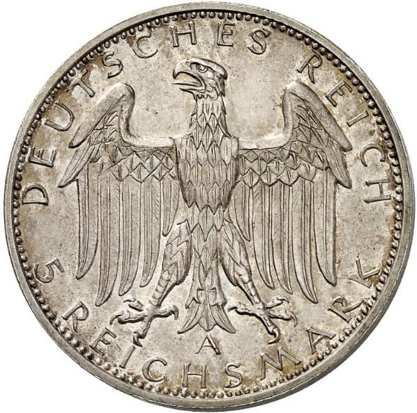 Germany (1871-1948) 5 Reichsmark (Pattern) coin 1