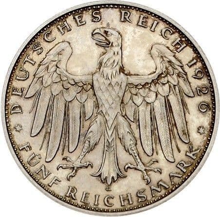 Germany (1871-1948) 5 Reichsmark (Pattern) coin 1