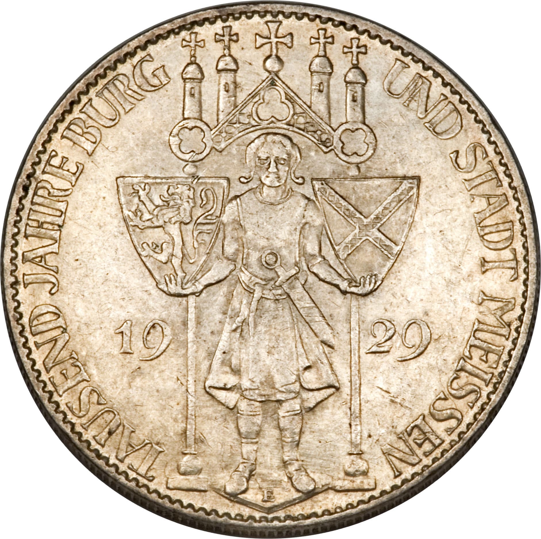 Germany (1871-1948) 5 Reichsmark (Meissen) coin 2