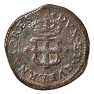 Genoa Genoa 12 denari, 1670-1671 coin 1
