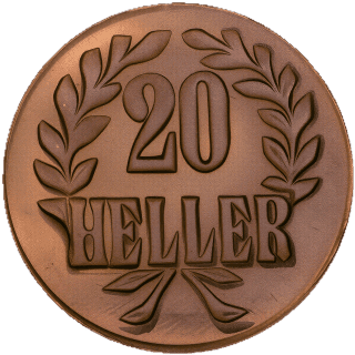 German East Africa German East Africa 20 hellers, 1916 coin 2