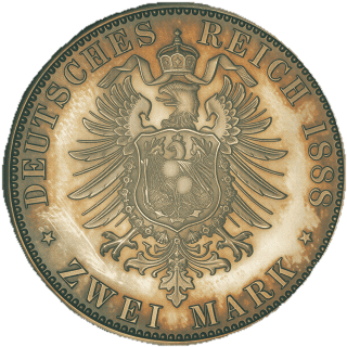 German Empire German Empire 2 mark, 1888 coin 2