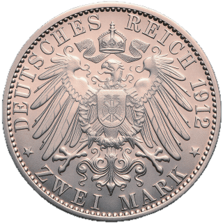German Empire German Empire 2 mark, 1891-1912 coin 2
