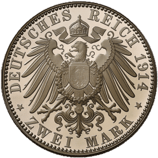 German Empire German Empire 2 mark, 1905-1914 coin 2