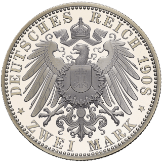 German Empire German Empire 2 mark, 1892-1914 coin 2