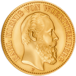 German Empire German Empire 10 mark, 1872-1873 coin 1