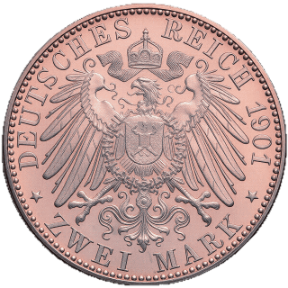 German Empire German Empire 2 mark, 1901 coin 2