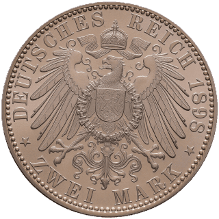 German Empire German Empire 2 mark, 1898 coin 2