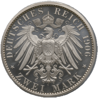 German Empire German Empire 2 mark, 1906 coin 2